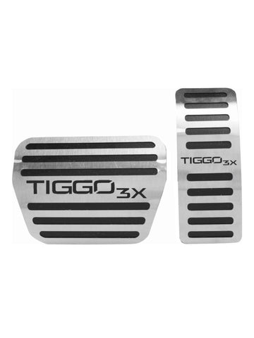 Pedaleira em Aço Inox Chery Tiggo 3x