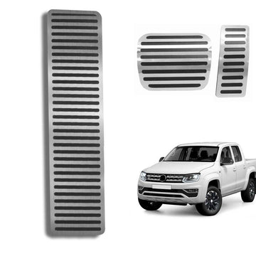 Descanso E Pedaleira Lisa At Volkswagen Amarok - 1