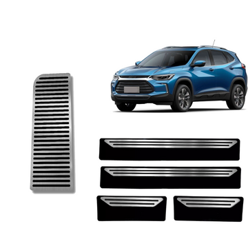 Soleira E Descanso Liso Chevrolet Tracker 2020 Em Diante - 1