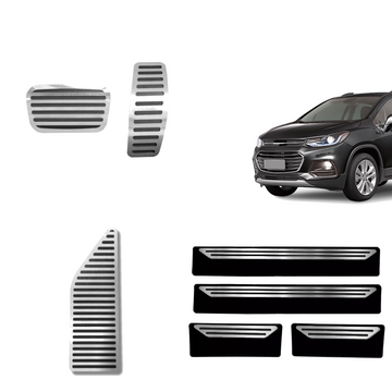 Descanso Soleira E Pedaleira At Liso Chevrolet Tracker 2012 A 2019 - 1