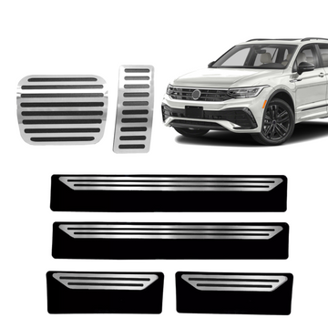 Pedaleira E Soleira At Liso Volkswagen Tiguan - 1
