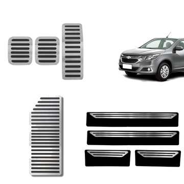 Descanso Soleira E Pedaleira Mt Liso Chevrolet Cobalt - 1