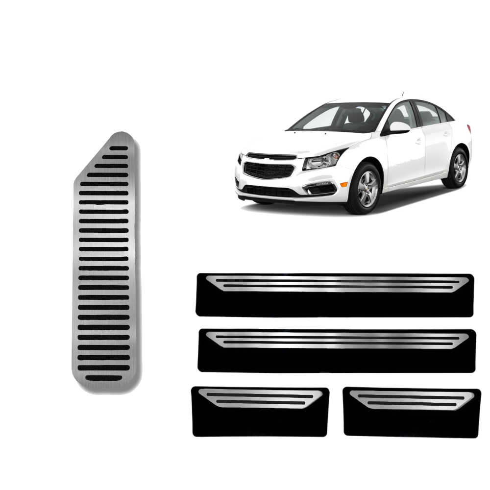 Soleira E Descanso Liso Chevrolet Cruze 2012 A 2016 - 1