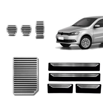 Descanso Soleira E Pedaleira Mt Liso Volkswagen Gol - 1