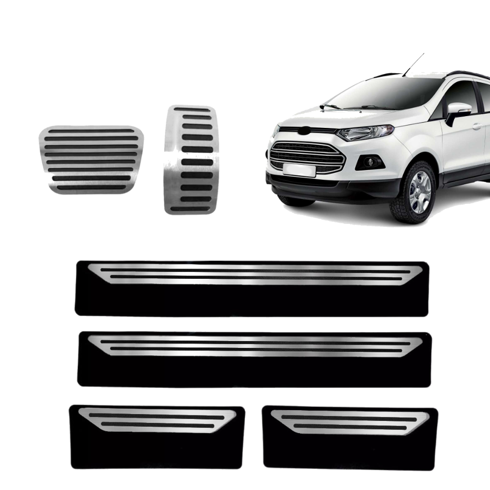 Pedaleira E Soleira At Liso Ford Ecosport - 1