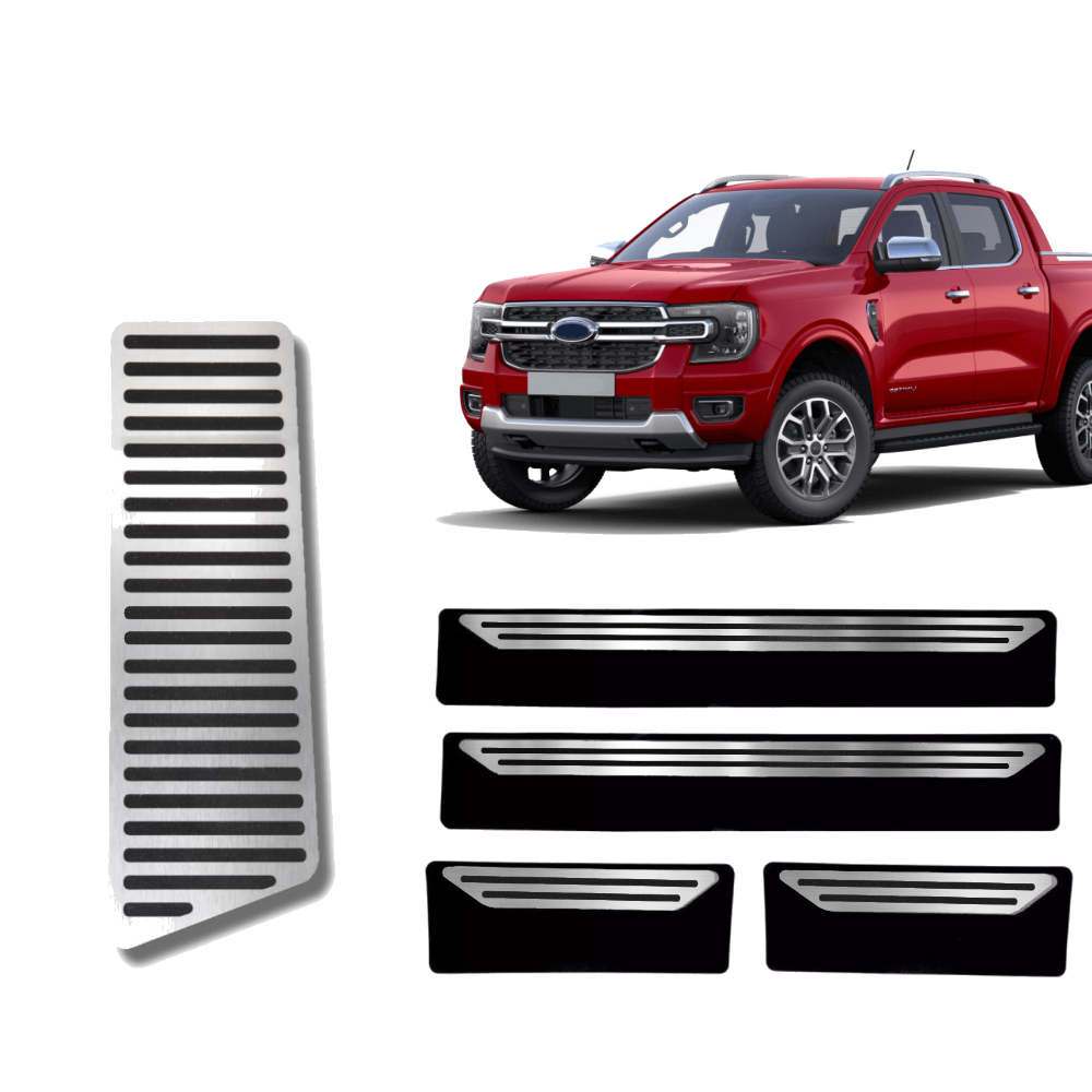 Soleira E Descanso Liso Ford Ranger - 1