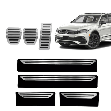 Pedaleira E Soleira Mt Liso Volkswagen Tiguan - 1