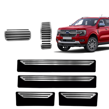 Pedaleira E Soleira At Liso Ford Ranger - 1