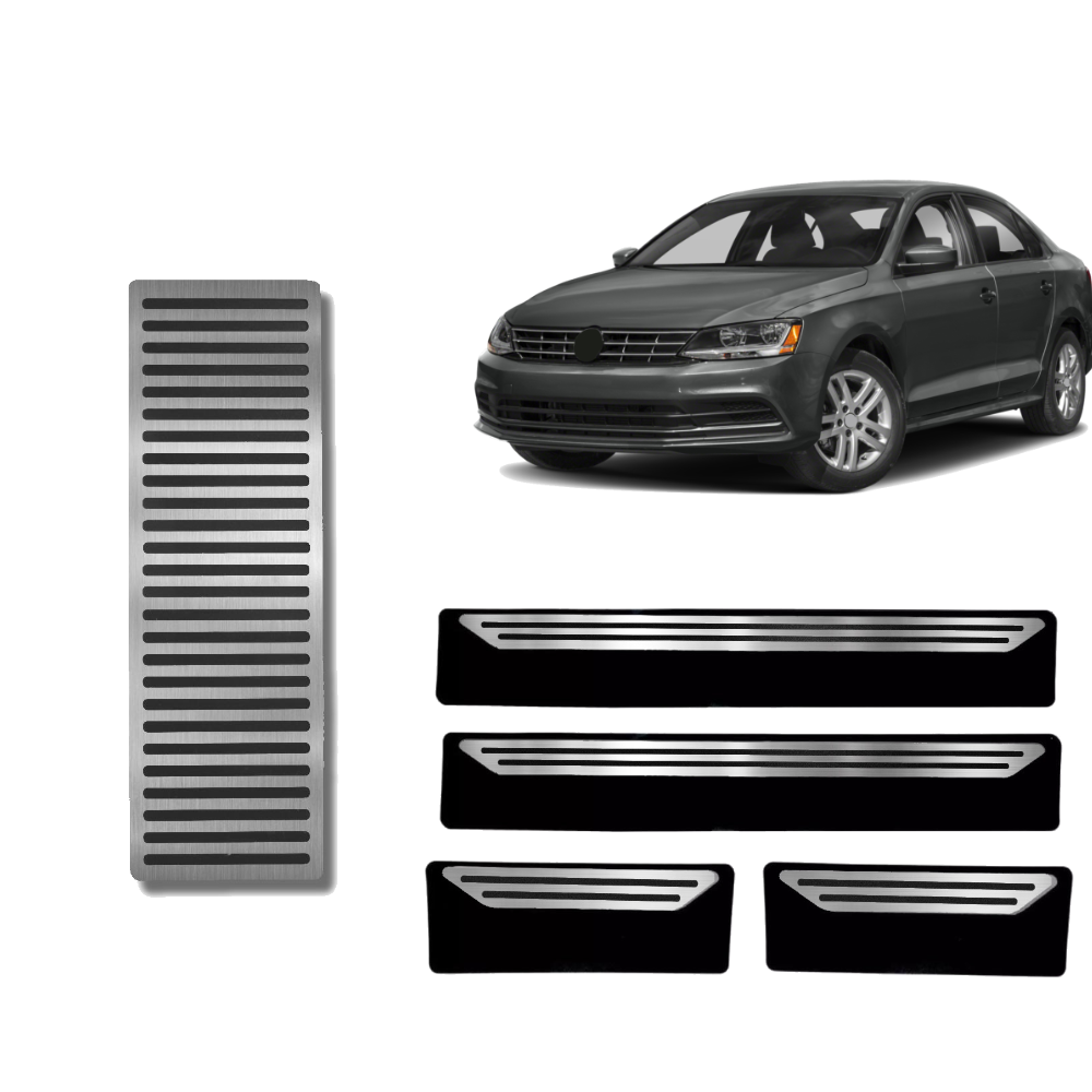 Soleira E Descanso Liso Volkswagen Jetta 11 18 - 1