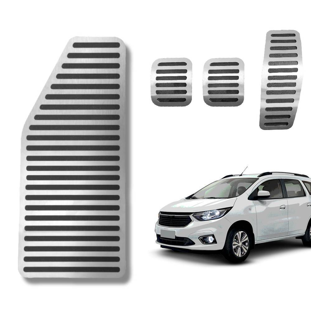 Descanso E Pedaleira Lisa Mt Chevrolet Spin - 1