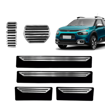 Pedaleira E Soleira At Liso Citroen C4 Cactus - 1