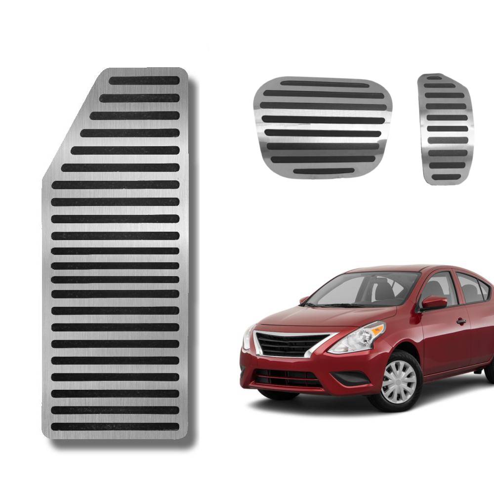 Descanso E Pedaleira Lisa At Nissan Versa 2016 A 2020 - 1
