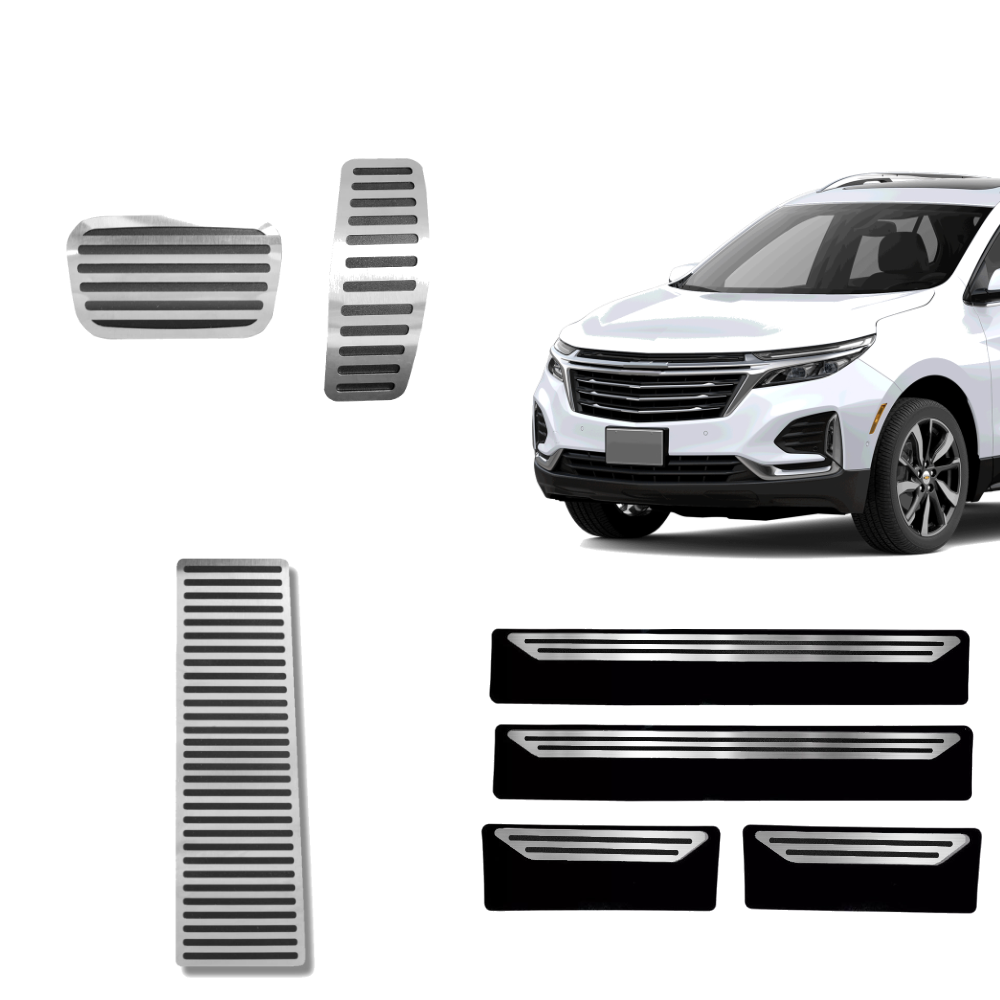 Descanso Soleira E Pedaleira At Liso Chevrolet Equinox - 1