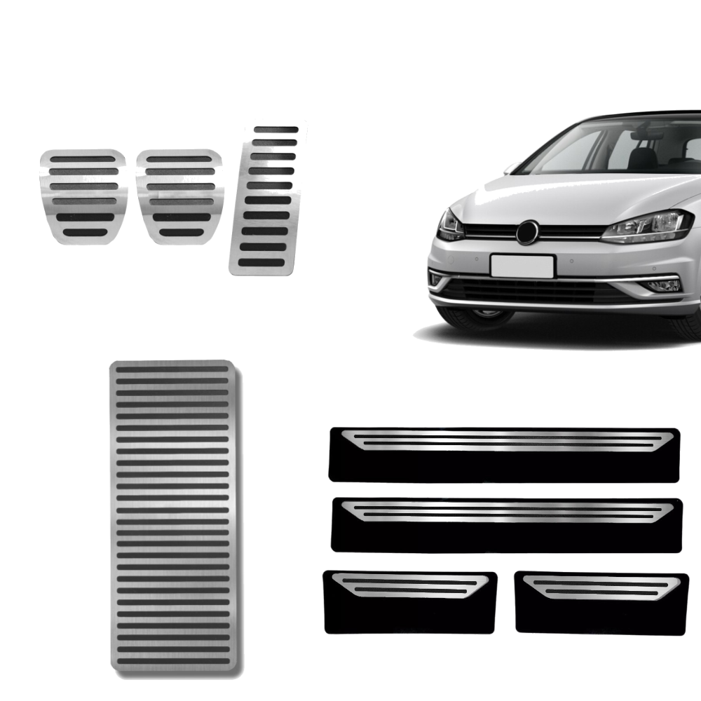 Descanso Soleira E Pedaleira Mt Liso Volkswagen Golf - 1