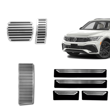 Descanso Soleira E Pedaleira At Liso Volkswagen Tiguan - 1