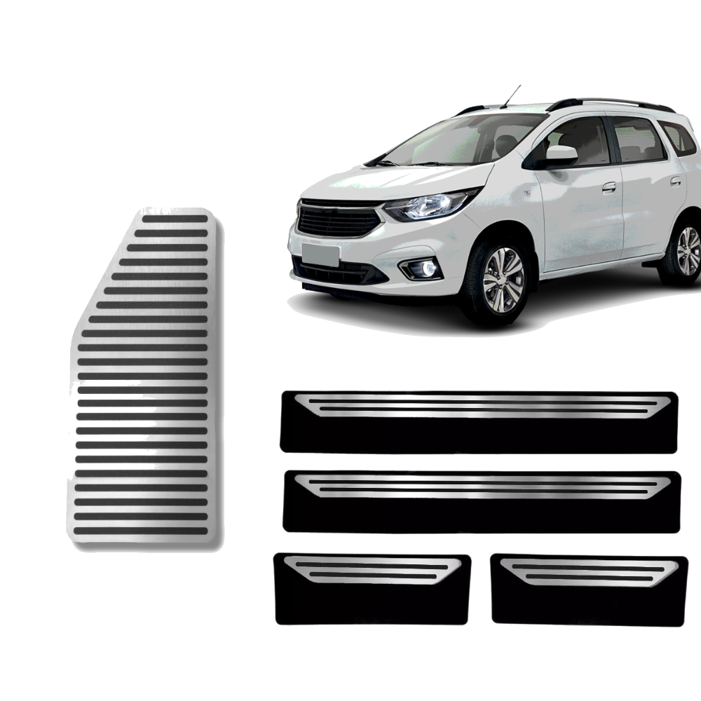Soleira E Descanso Liso Chevrolet Spin - 1