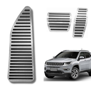 Descanso E Pedaleira Lisa At Jeep Compass - 1