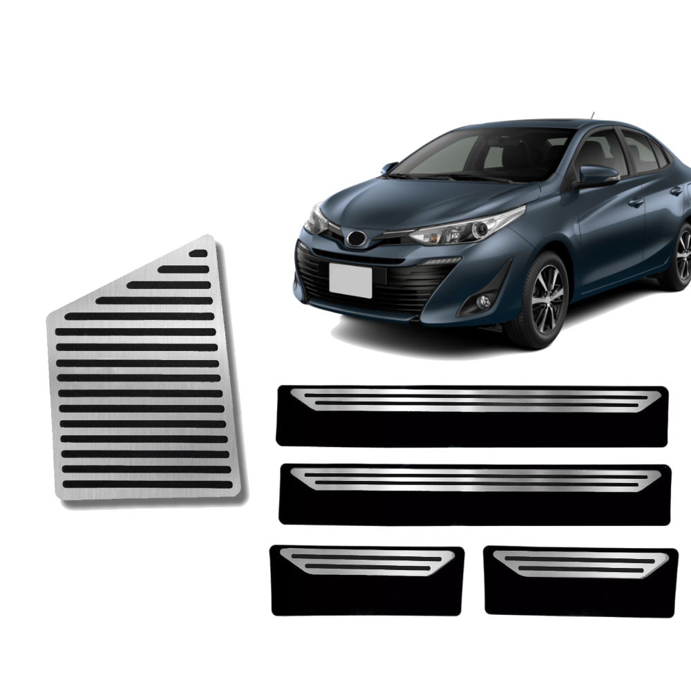 Soleira E Descanso Liso Toyota Yaris - 1