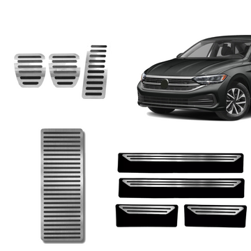 Descanso Soleira E Pedaleira Mt Liso Volkswagen Jetta 19 - 1
