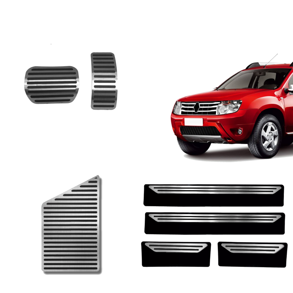Descanso Soleira E Pedaleira At Liso Renault Duster 12 A 20 - 1