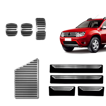 Descanso Soleira E Pedaleira Mt Liso Renault Duster 12 A 20 - 1