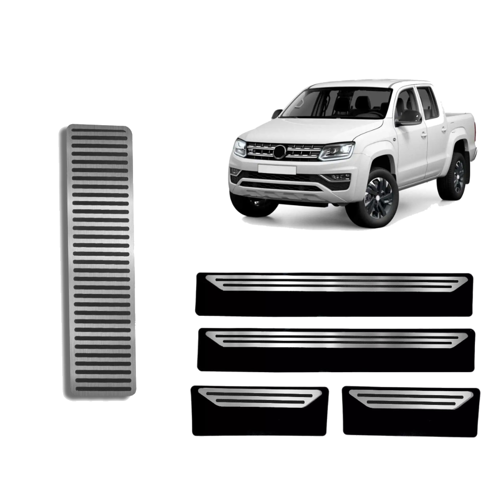 Soleira E Descanso Liso Volkswagen Amarok - 1