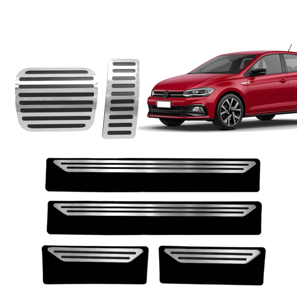 Pedaleira E Soleira At Liso Volkswagen Polo - 1