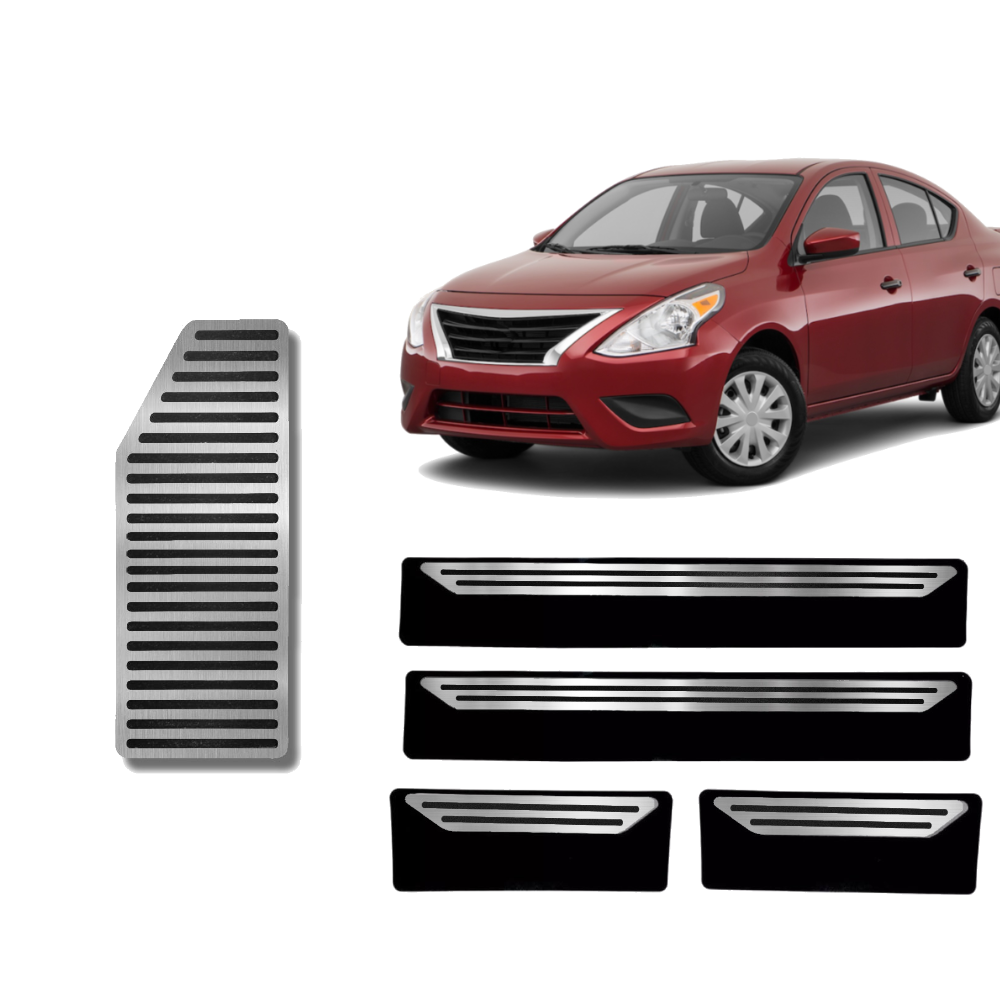Soleira E Descanso Liso Nissan Versa 2016 A 2020 - 1