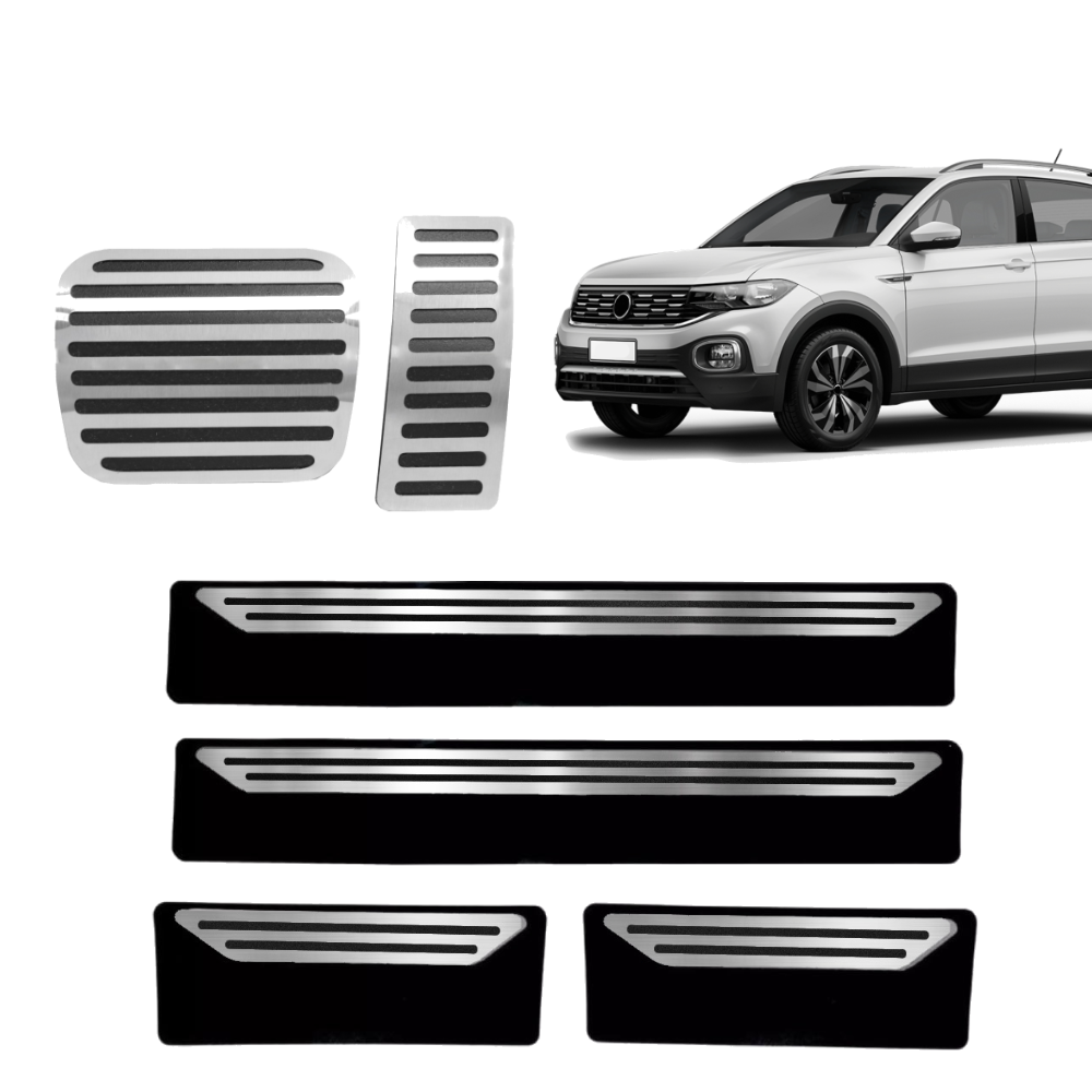 Pedaleira E Soleira At Liso Volkswagen T Cross - 1