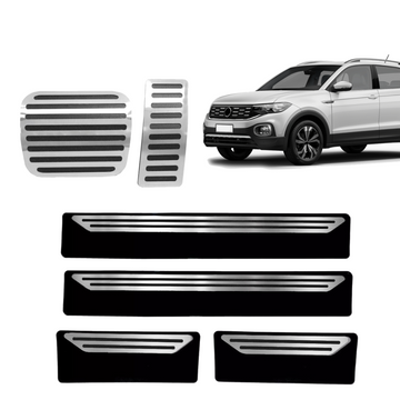Pedaleira E Soleira At Liso Volkswagen T Cross - 1