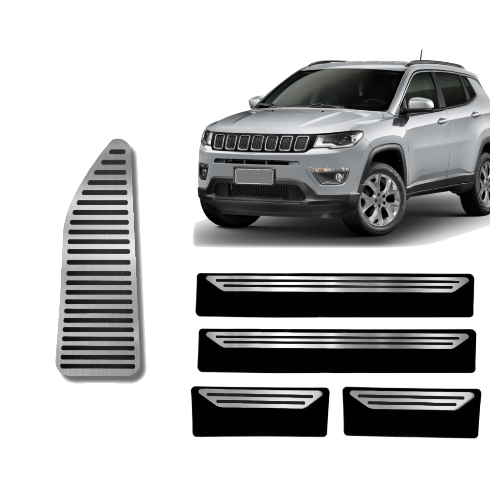 Soleira E Descanso Liso Jeep Compass - 1