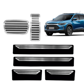 Pedaleira E Soleira At Liso Chevrolet Tracker 2020 Em Diante - 1
