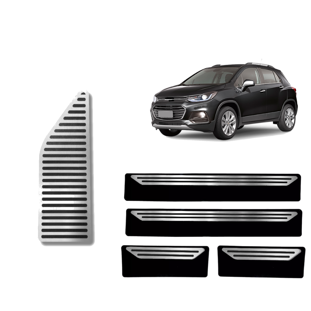 Soleira E Descanso Liso Chevrolet Tracker 2012 A 2019 - 1