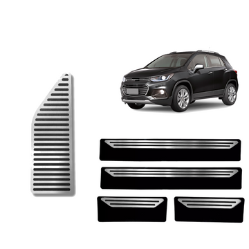 Soleira E Descanso Liso Chevrolet Tracker 2012 A 2019 - 1