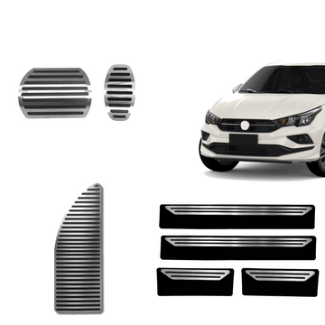 Descanso Soleira E Pedaleira At Liso Fiat Cronos - 1