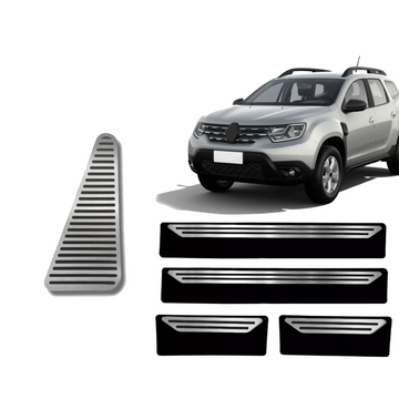 Soleira E Descanso Liso Renault Duster 21 Em Diante - 1