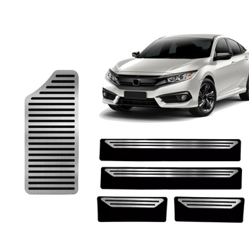 Soleira E Descanso Liso Honda Civic 2018 Em Diante - 1