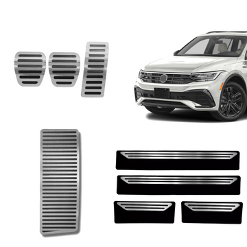 Descanso Soleira E Pedaleira Mt Liso Volkswagen Tiguan - 1
