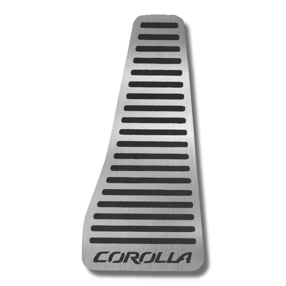 Descanso de pé Em Aço Inox Toyota Corolla 2015/...