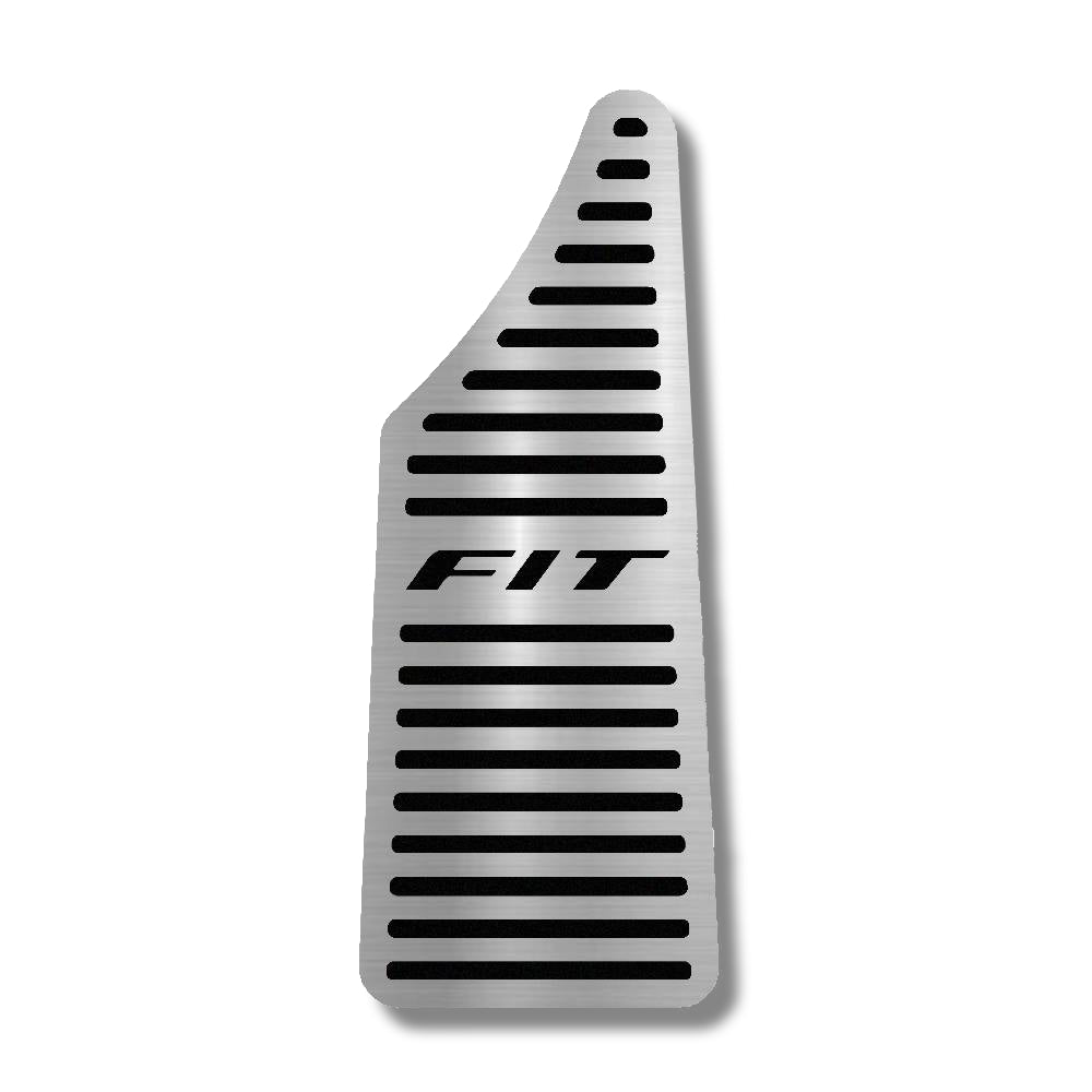 Descanso de pé Em Aço Inox Honda Fit 2015/...
