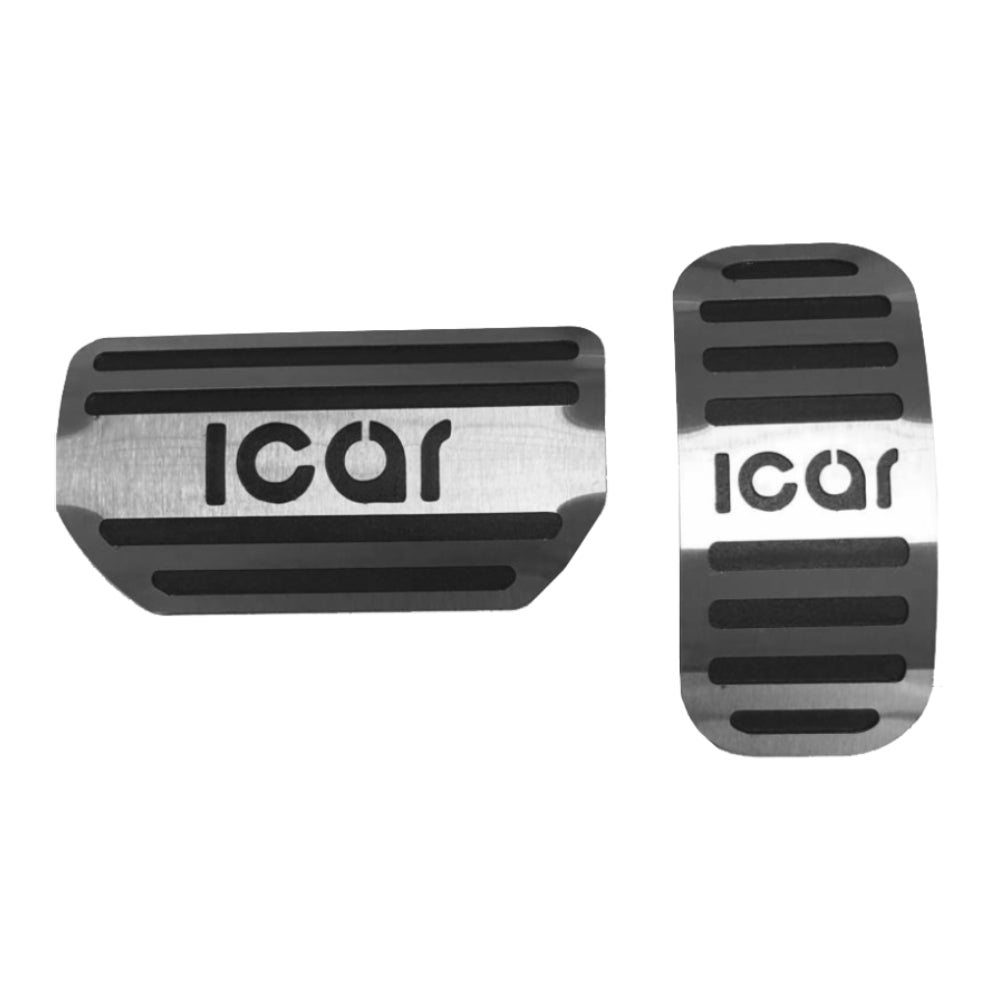 Pedaleira em Aço Inox Chery Icar