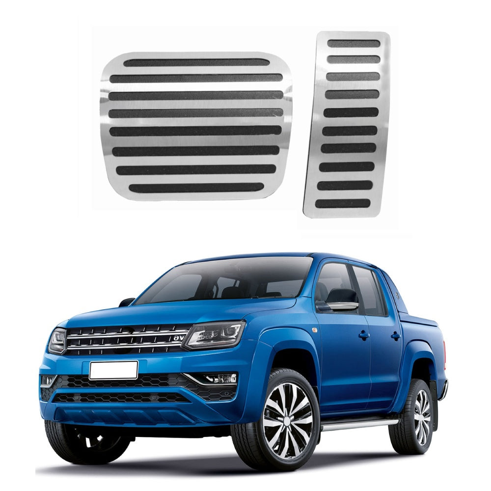 Pedaleira em Aço Inox Volkswagen Amarok