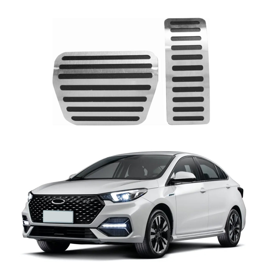 Pedaleira em Aço Inox Chery Arrizo 6