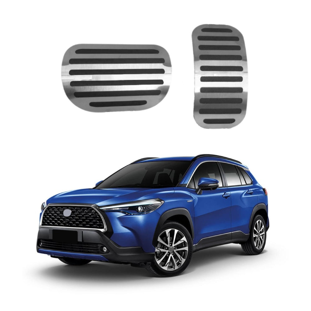 Pedaleira em Aço Inox Toyota Corolla Cross