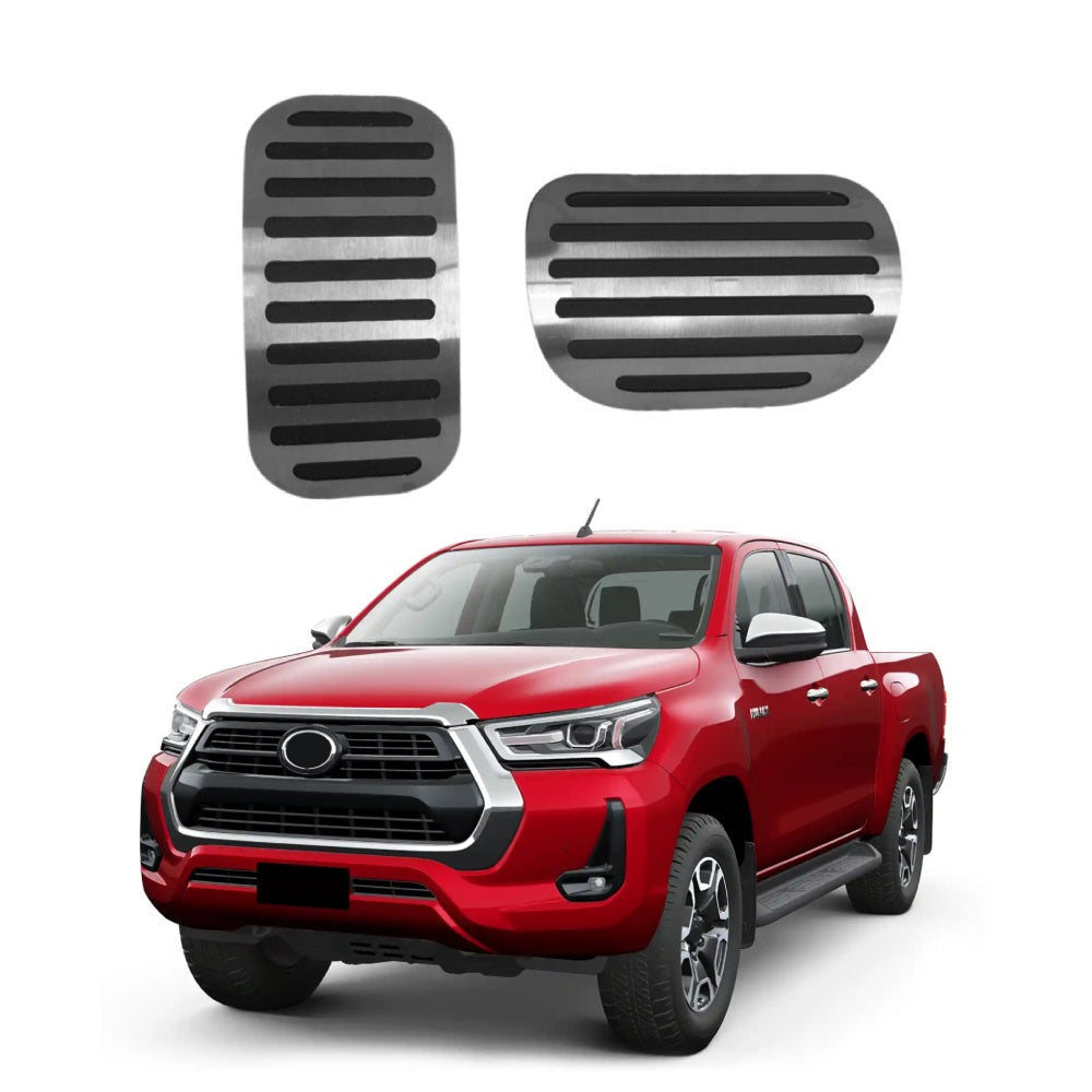 Pedaleira em Aço Inox Toyota Hilux