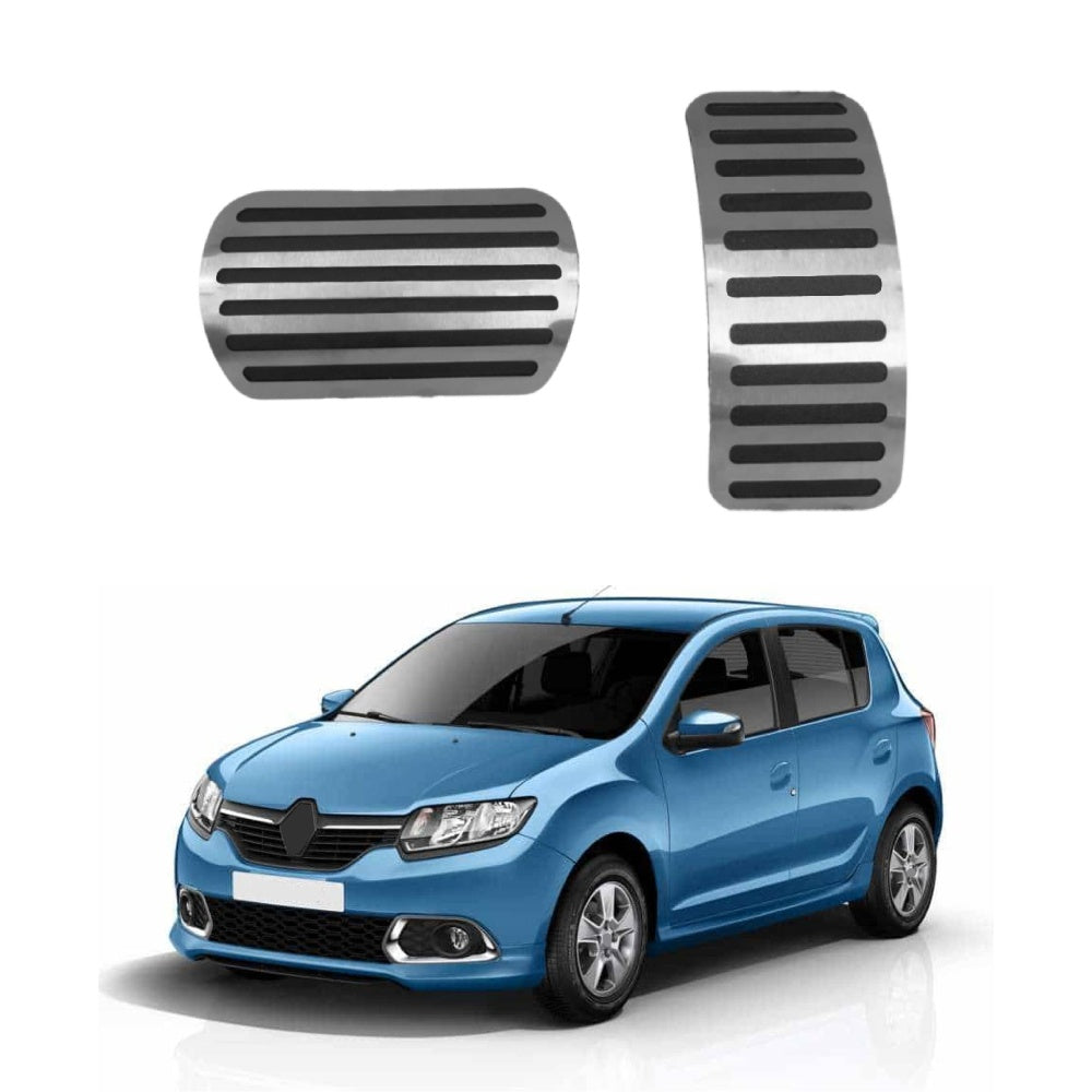 Pedaleira em Aço Inox Renault Sandero