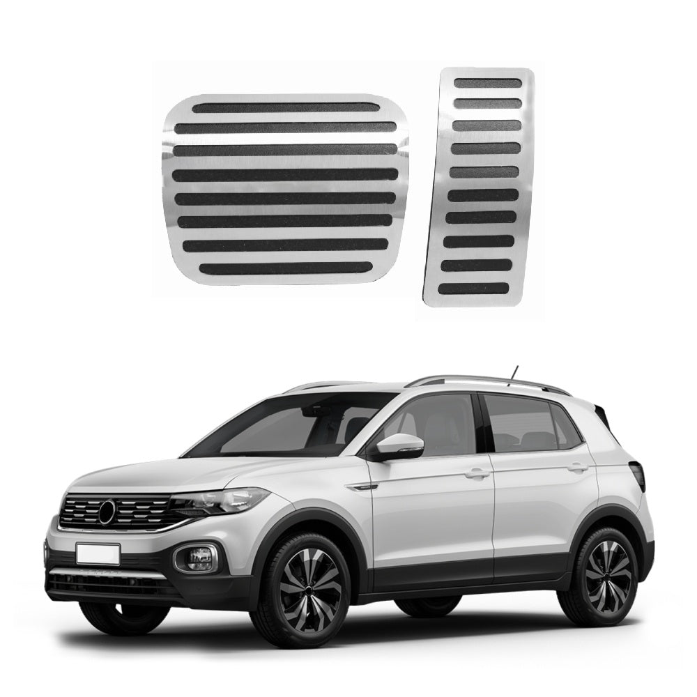 Pedaleira em Aço Inox Volkswagen T-cross