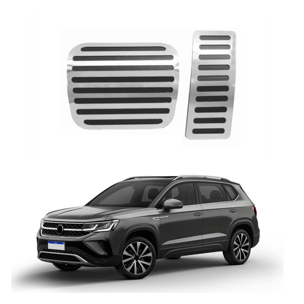 Pedaleira em Aço Inox Volkswagen Taos