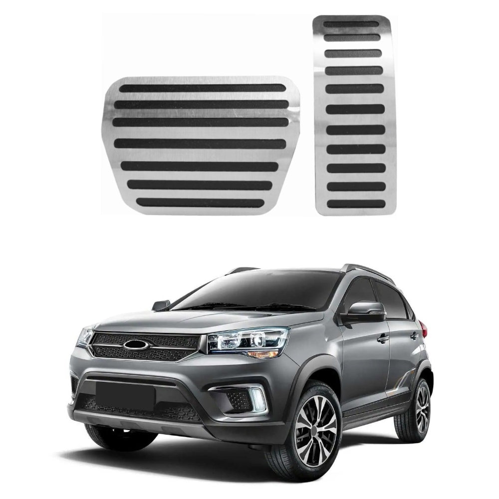 Pedaleira em Aço Inox Chery Tiggo 2