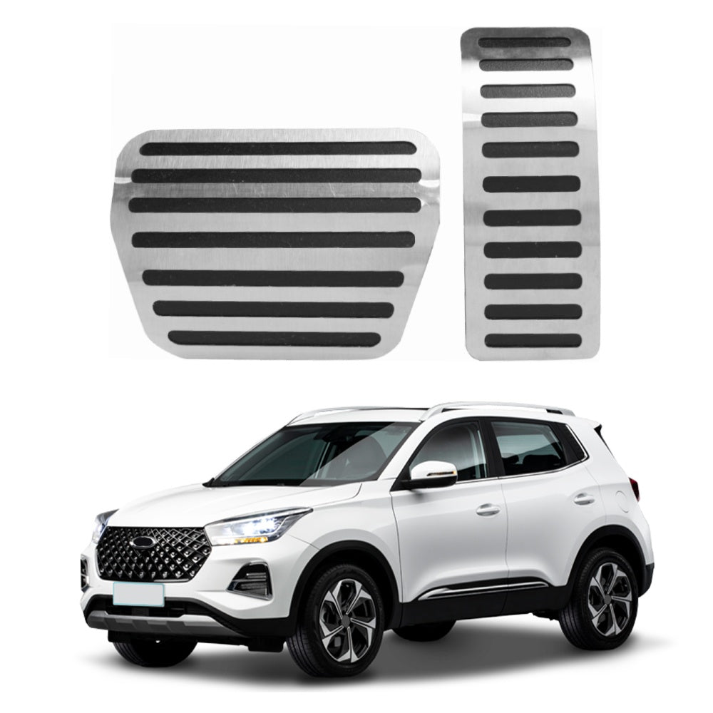 Pedaleira em Aço Inox Chery Tiggo 5x